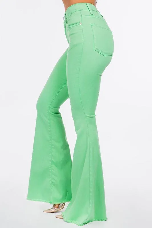 ClassicBell Bottom Denim Stretch Jean