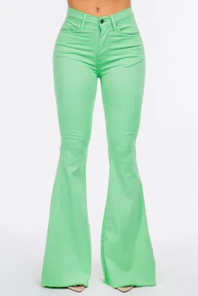 ClassicBell Bottom Denim Stretch Jean