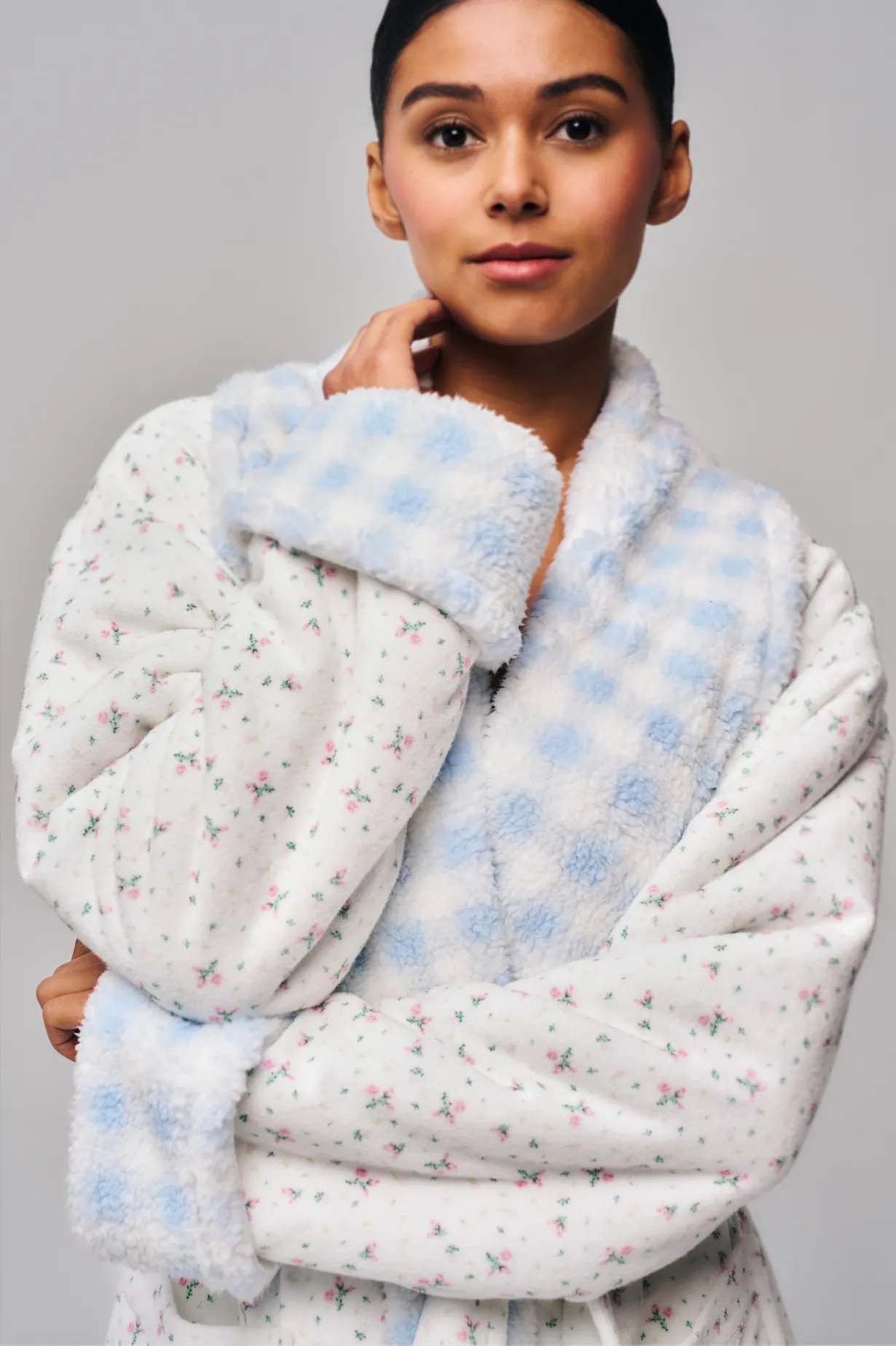 Cozy Cloud Reversible Robe