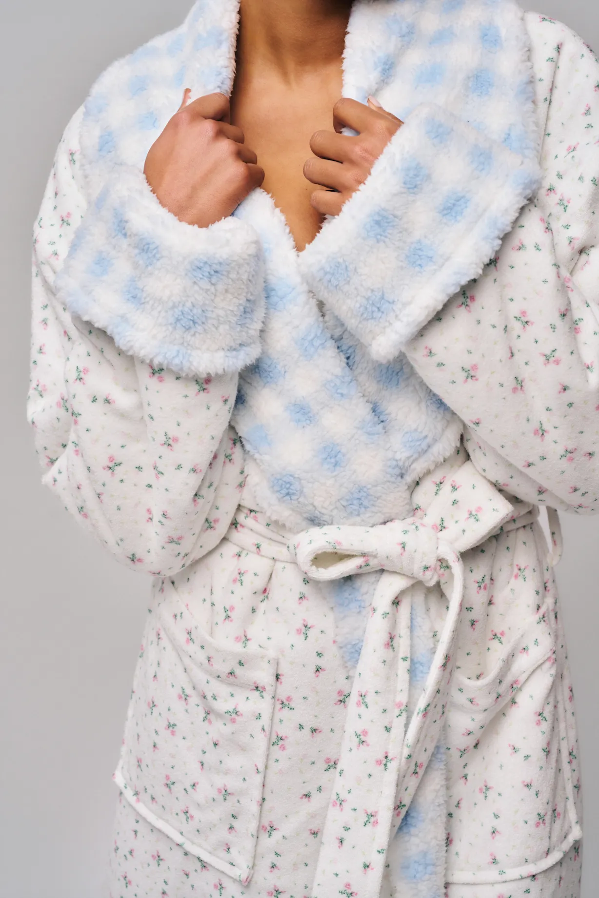 Cozy Cloud Reversible Robe