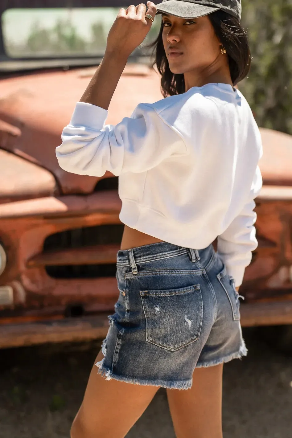 Dean Distressed Shorts - FINAL SALE