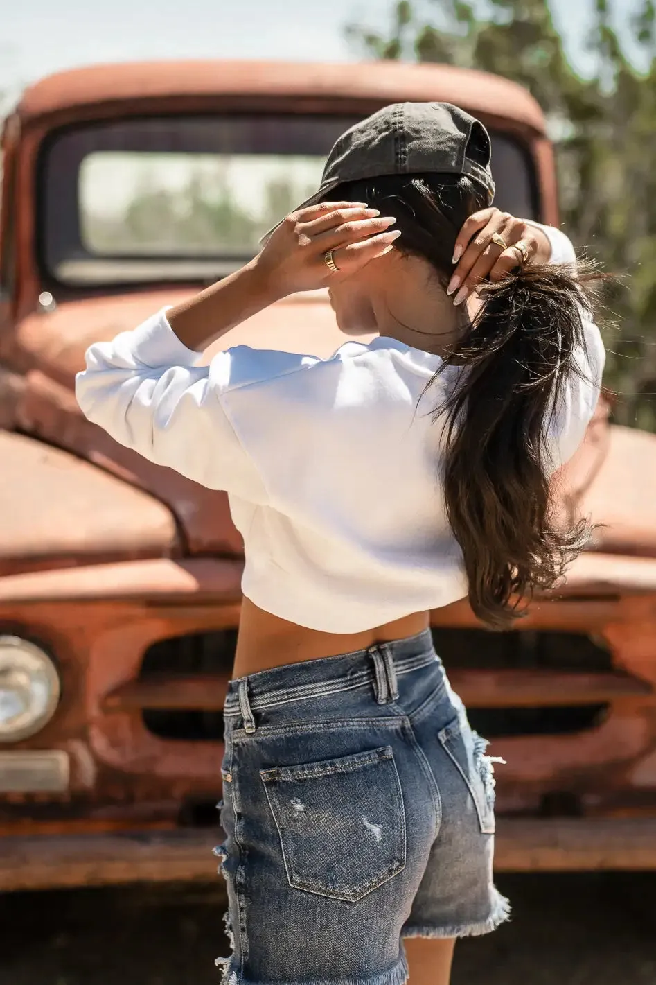Dean Distressed Shorts - FINAL SALE