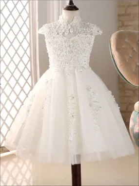 Divine Flowers Embellished Communion Dress
