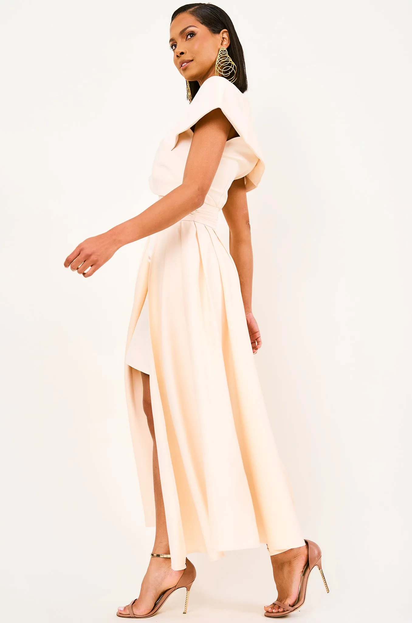 Dorian Skirt Cream Mini