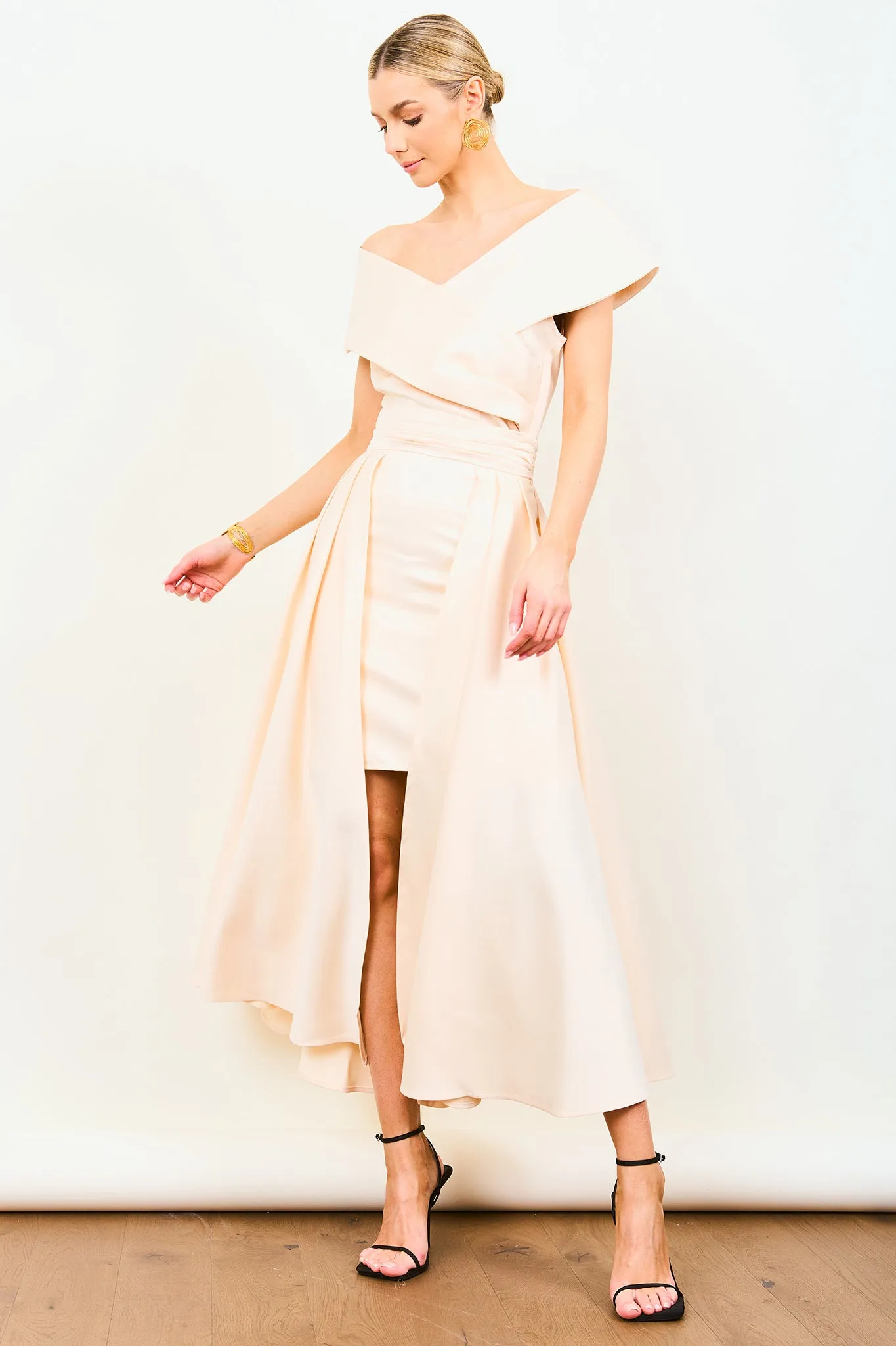 Dorian Skirt Cream Mini