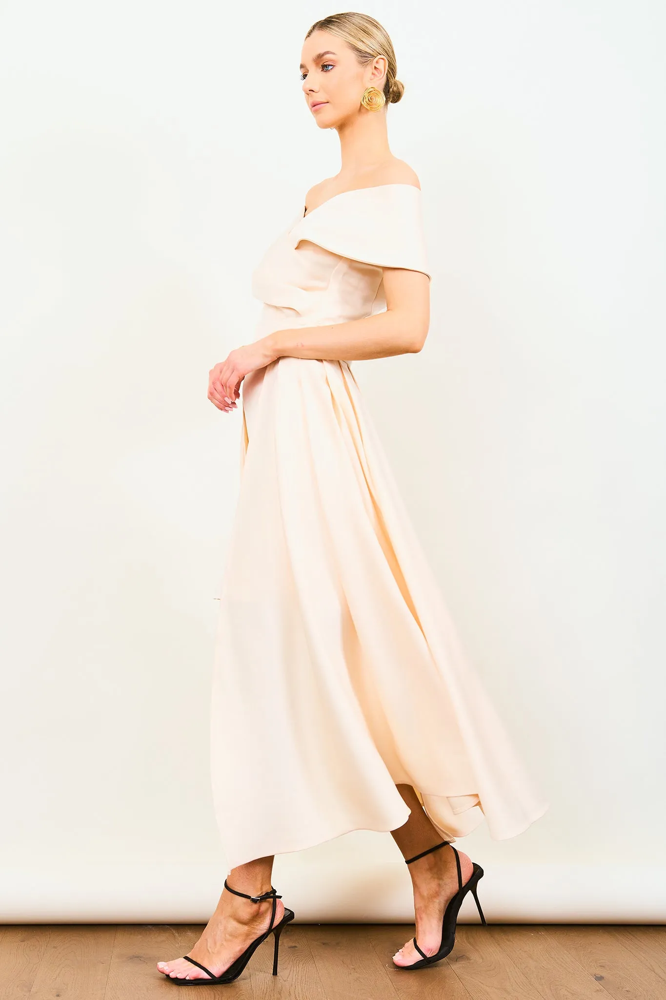 Dorian Skirt Cream Mini