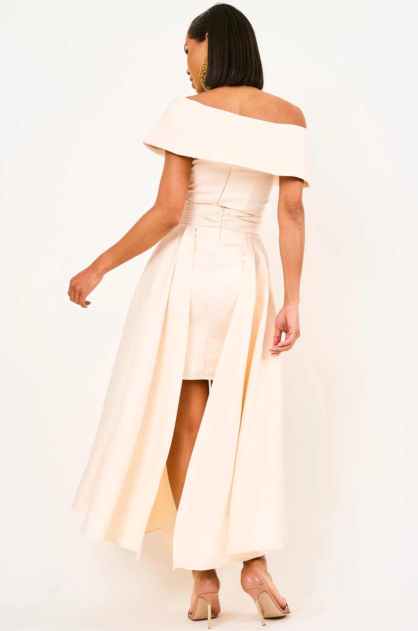 Dorian Skirt Cream Mini