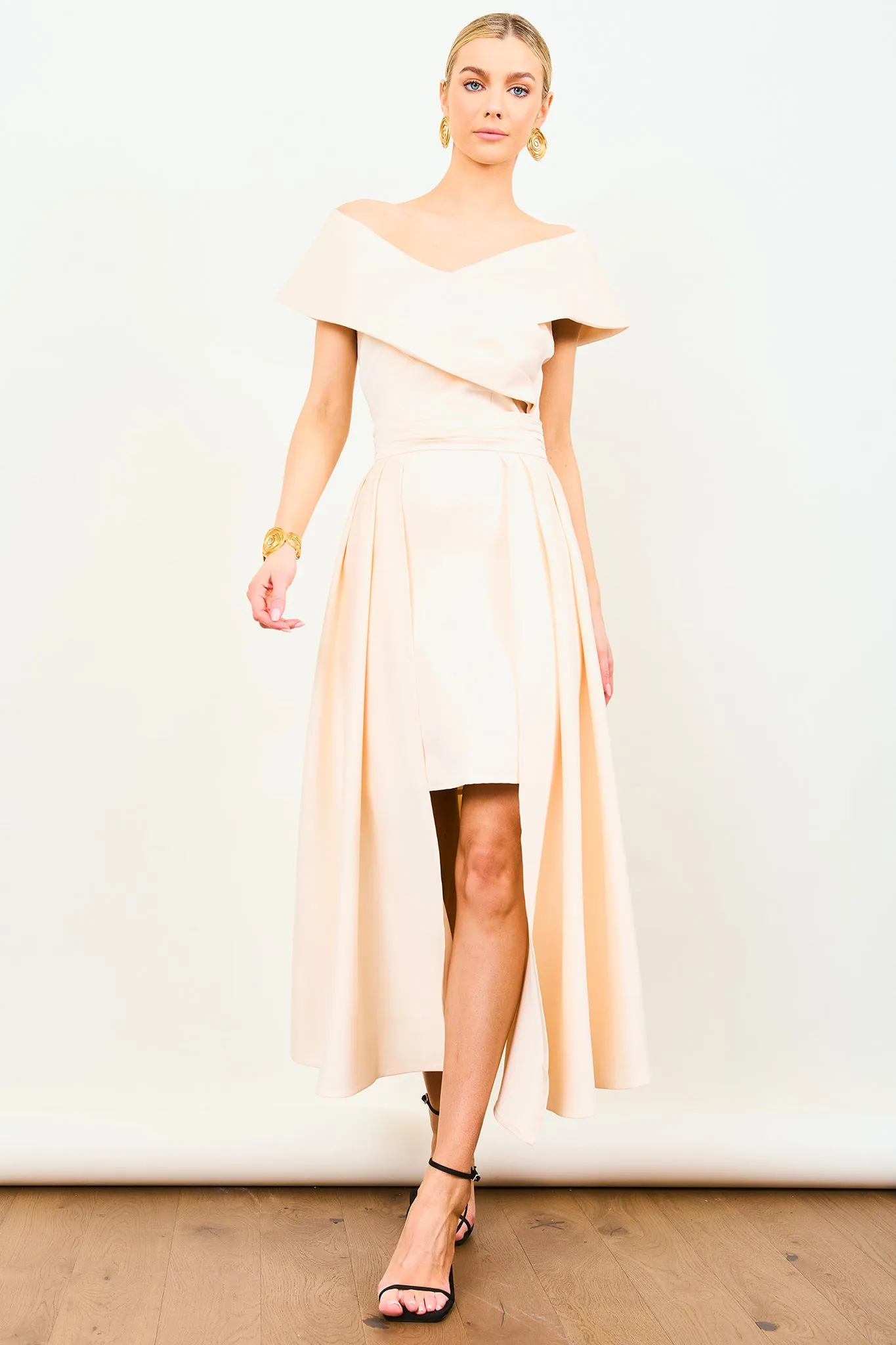 Dorian Skirt Cream Mini