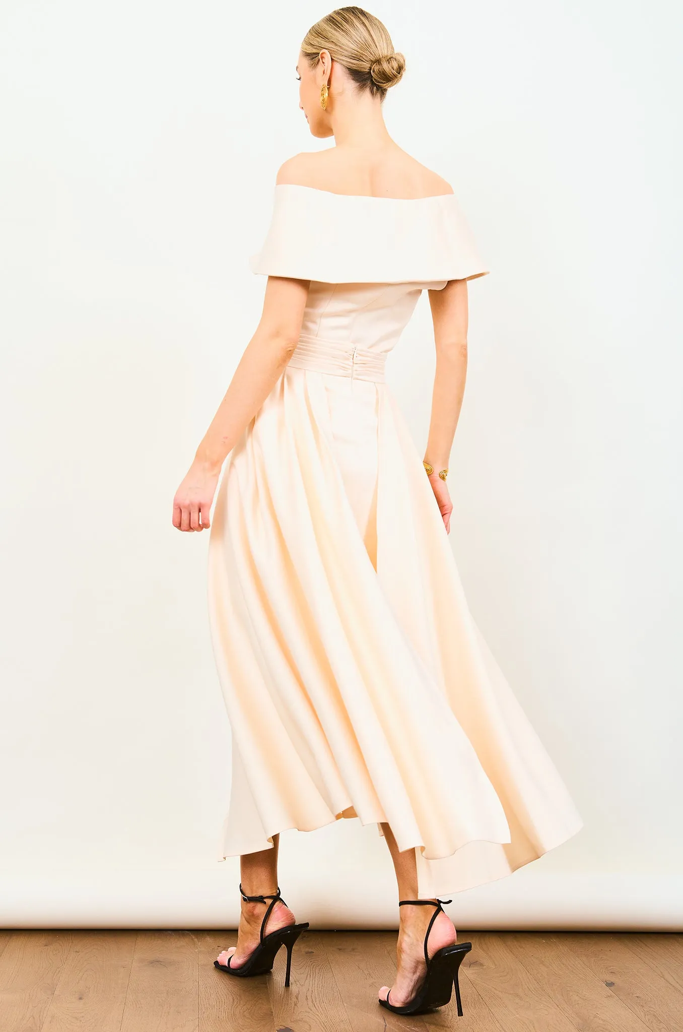 Dorian Skirt Cream Mini