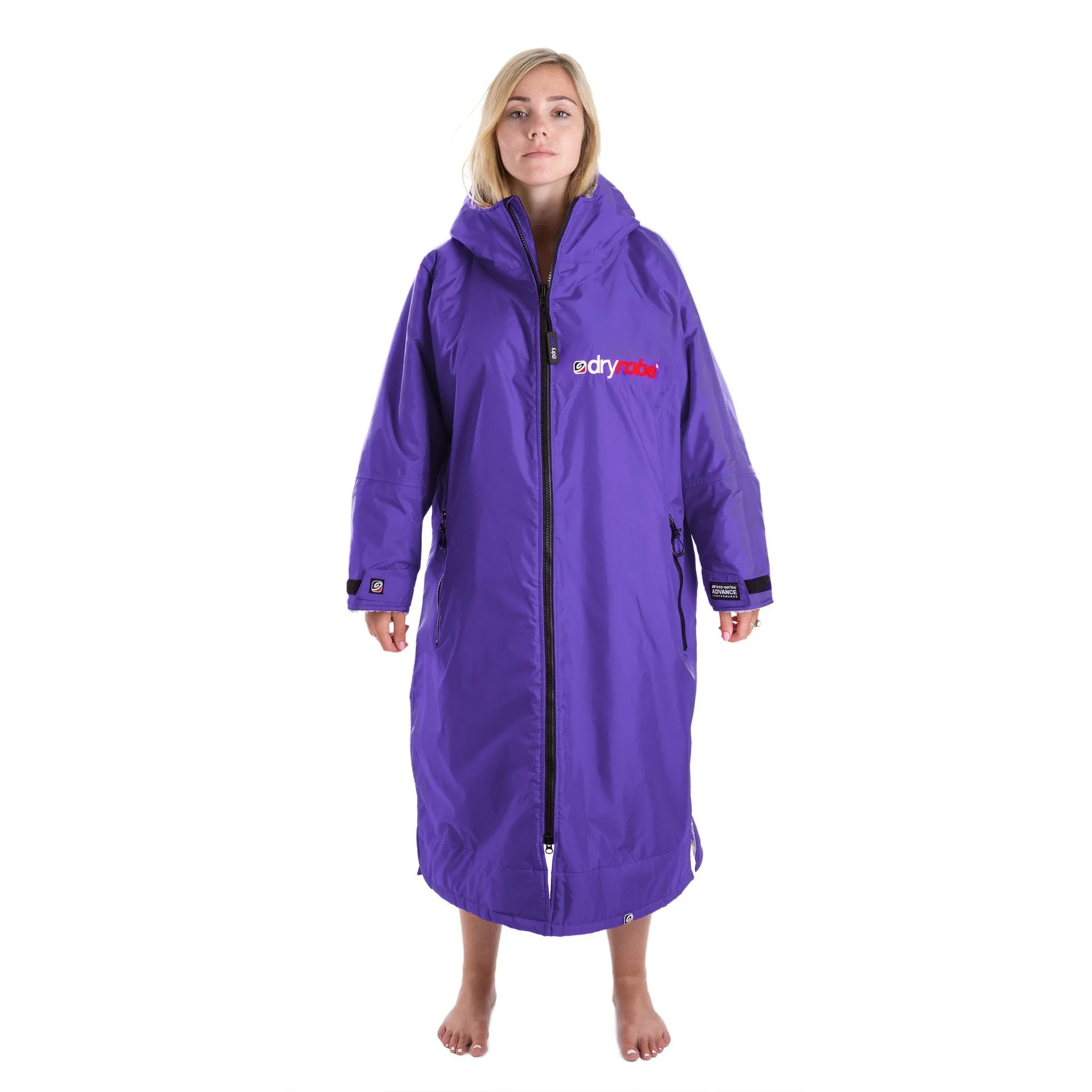 DryRobe® Advance Long Sleeve dryrobe® Purple/Grey
