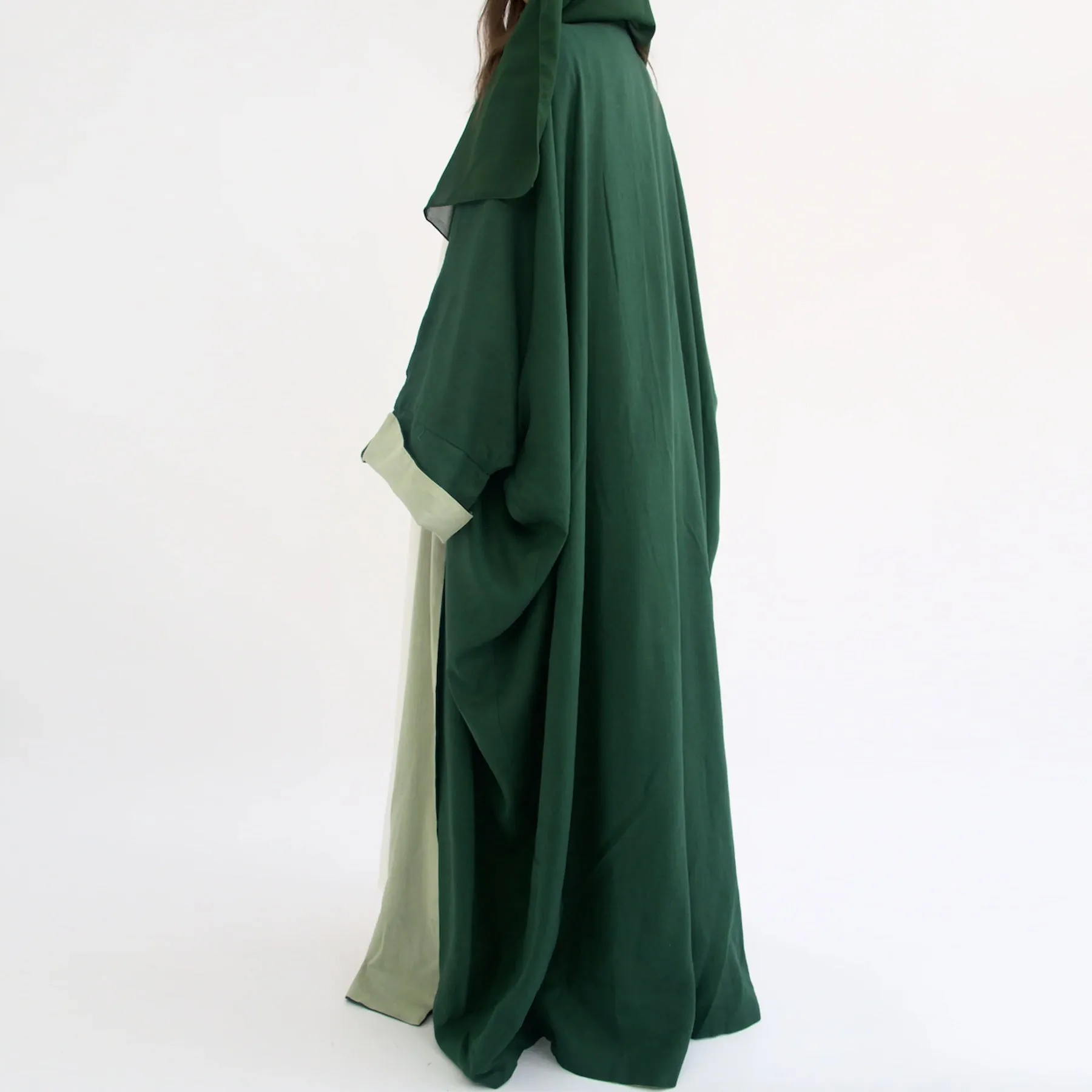 Dubai Reversible Wearable Elegant Cardigan Robe