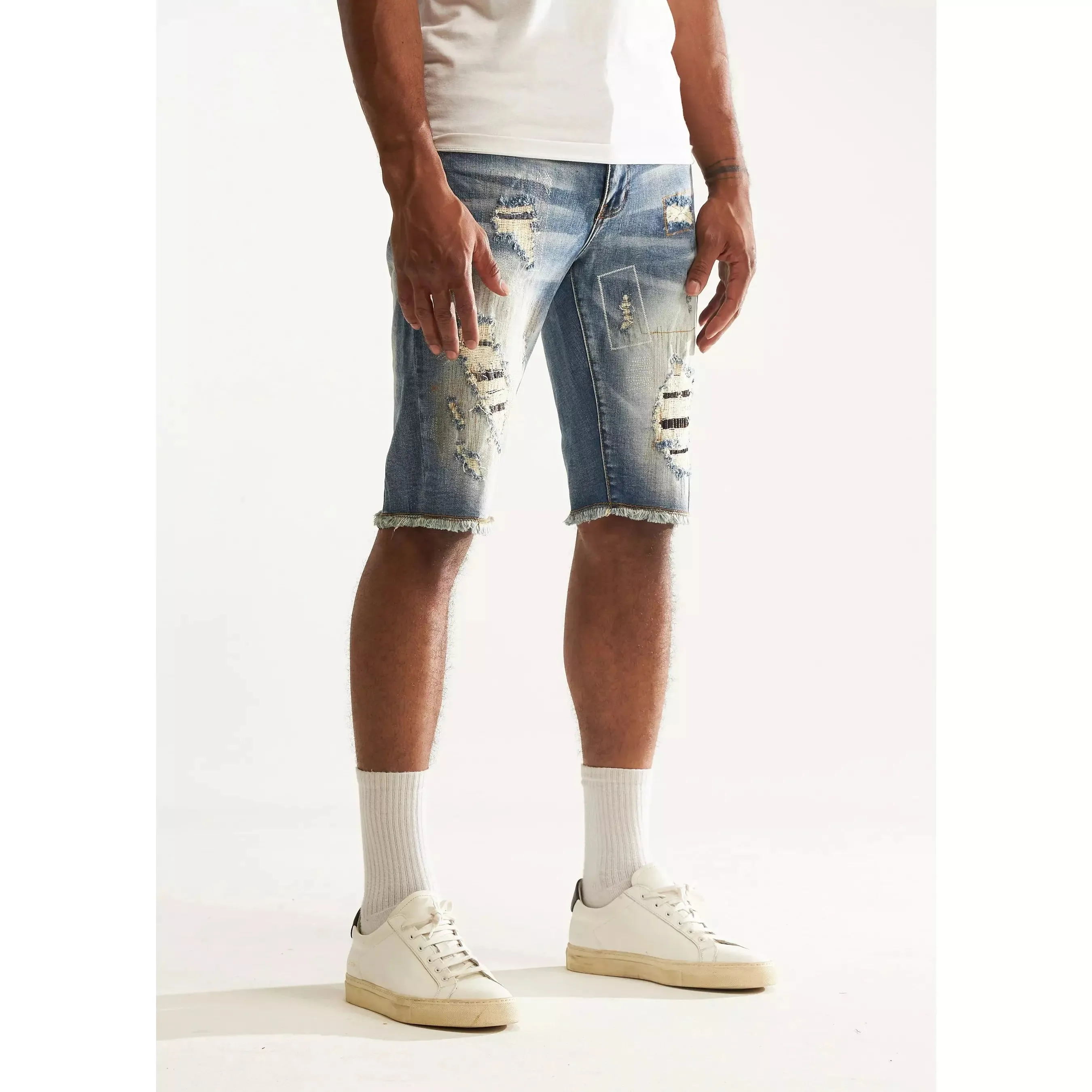Embellish Blue Rinse Tango Shorts (EMBSP222-131)