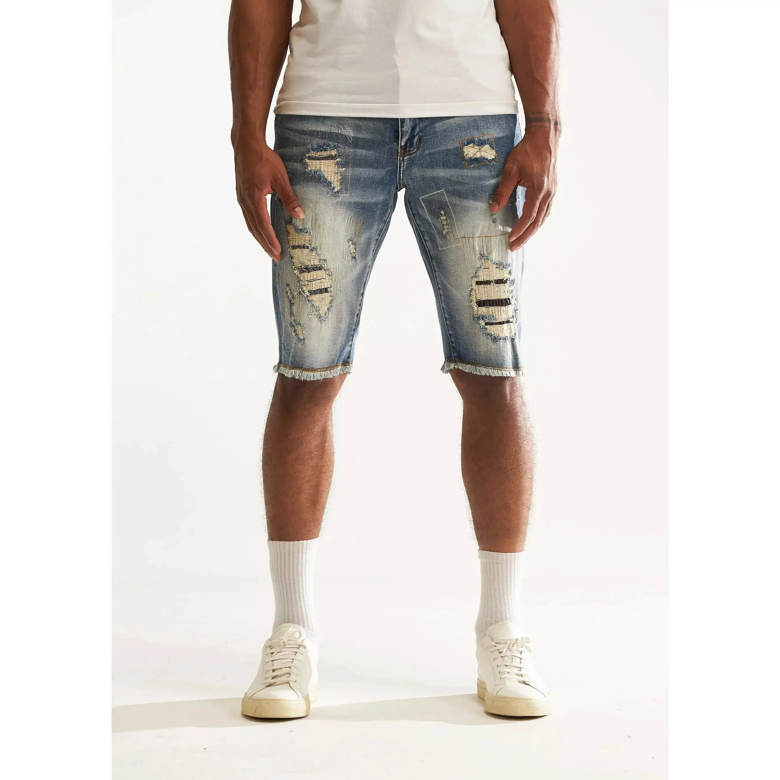 Embellish Blue Rinse Tango Shorts (EMBSP222-131)