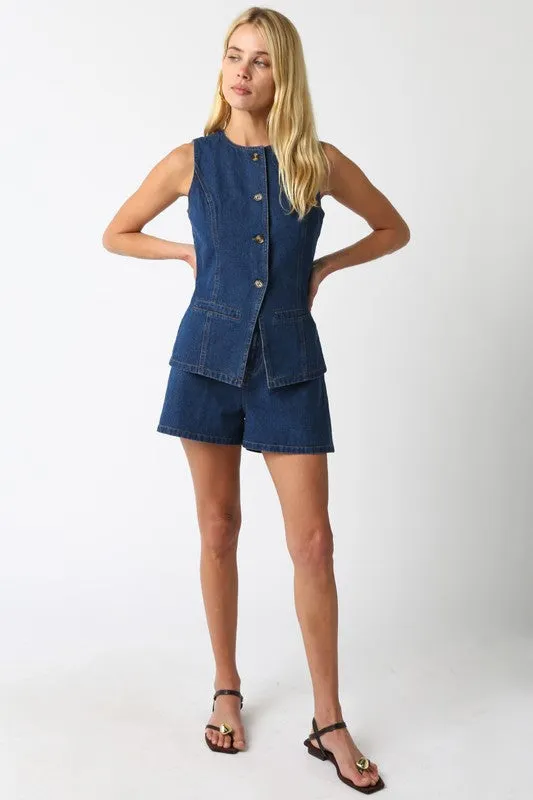 Ester Denim Top