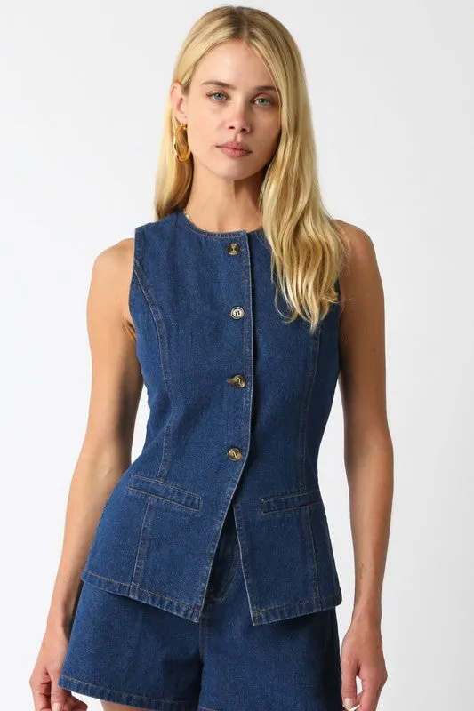 Ester Denim Top