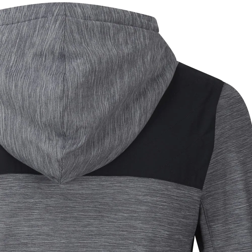 FootJoy FJ Thermal Hoodie - Charcoal Spacedye/Black/Orange