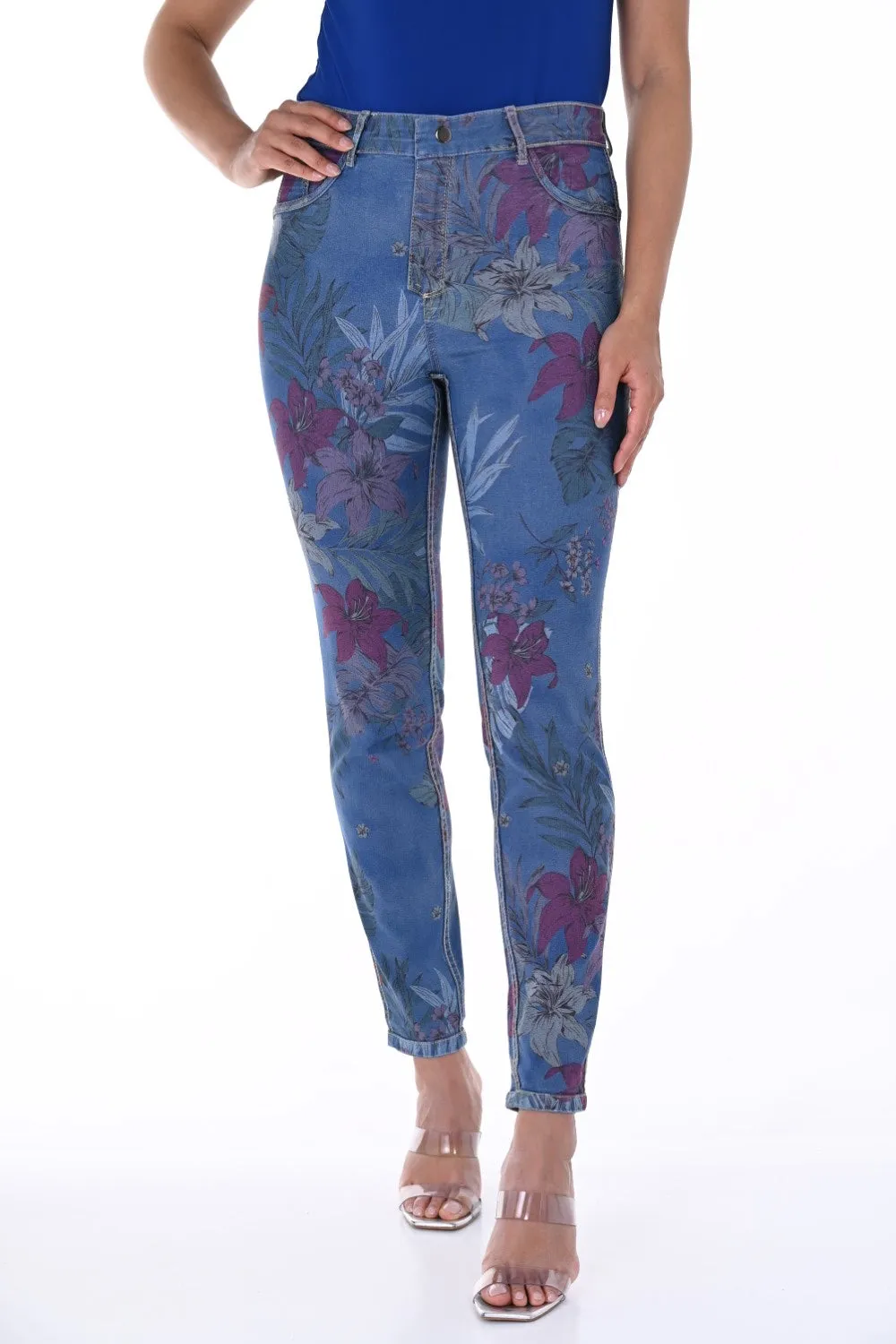 Frank Lyman Reversible Jean 246248U Blue/Pink
