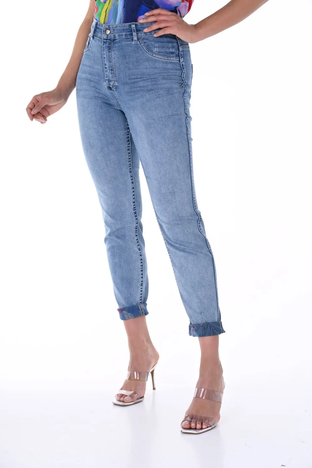 Frank Lyman Reversible Jean 246248U Blue/Pink