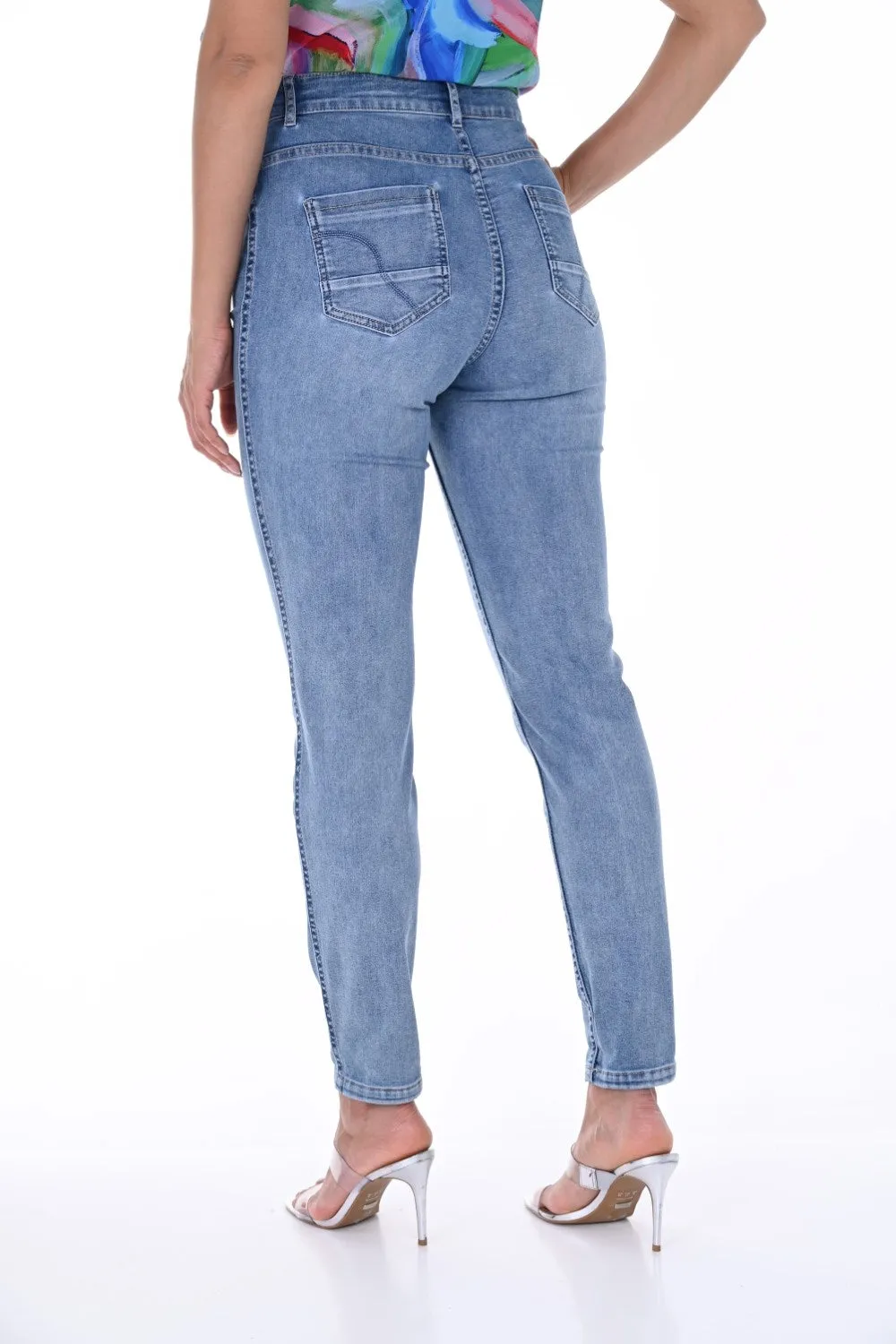 Frank Lyman Reversible Jean 246248U Blue/Pink
