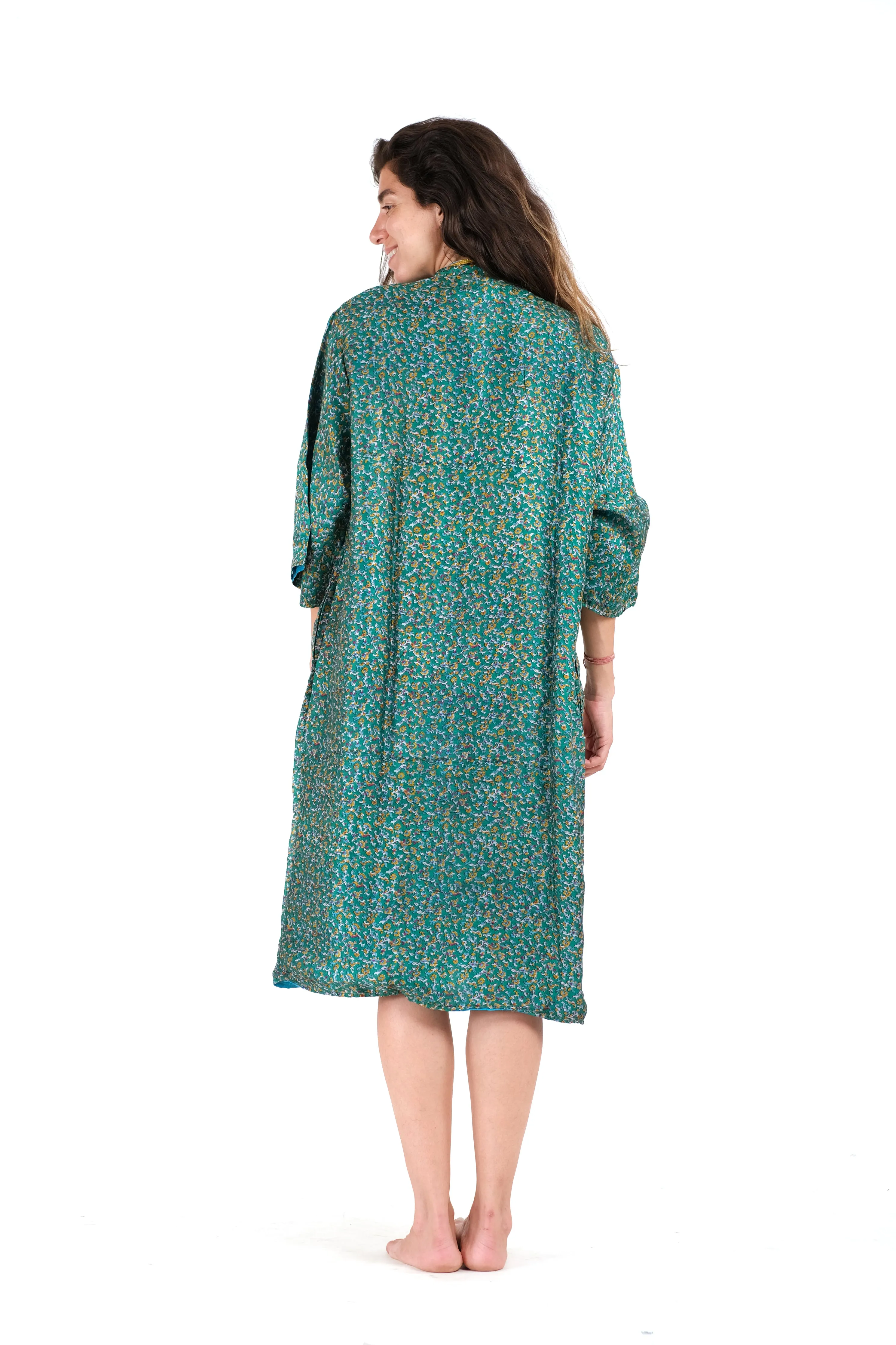 Freedom Reversible Saree Kimono