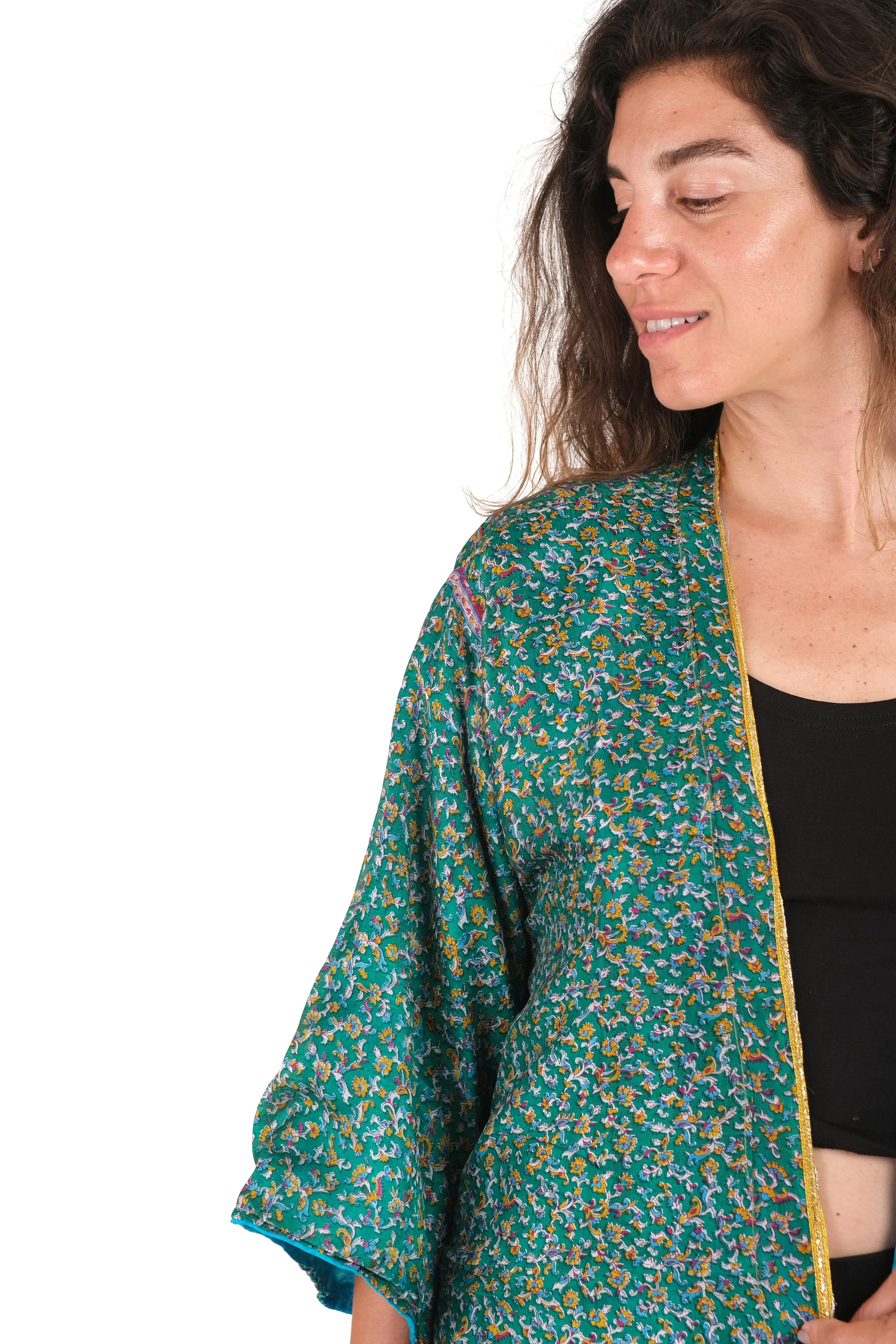 Freedom Reversible Saree Kimono