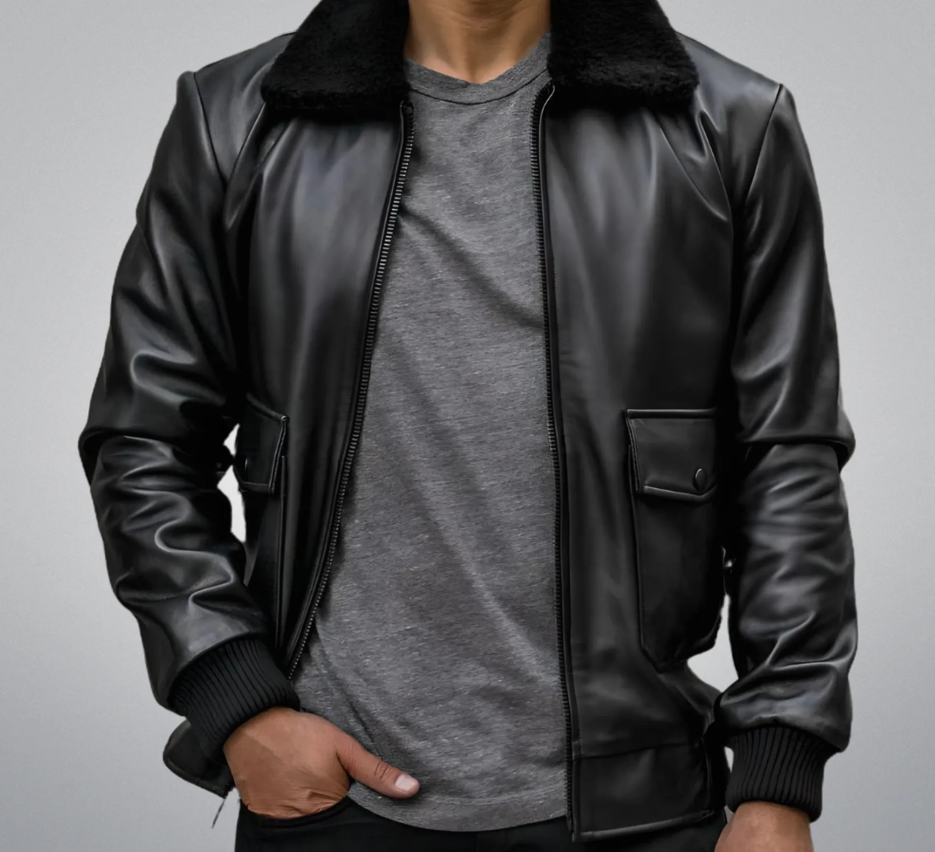 Fur Flight Jacket