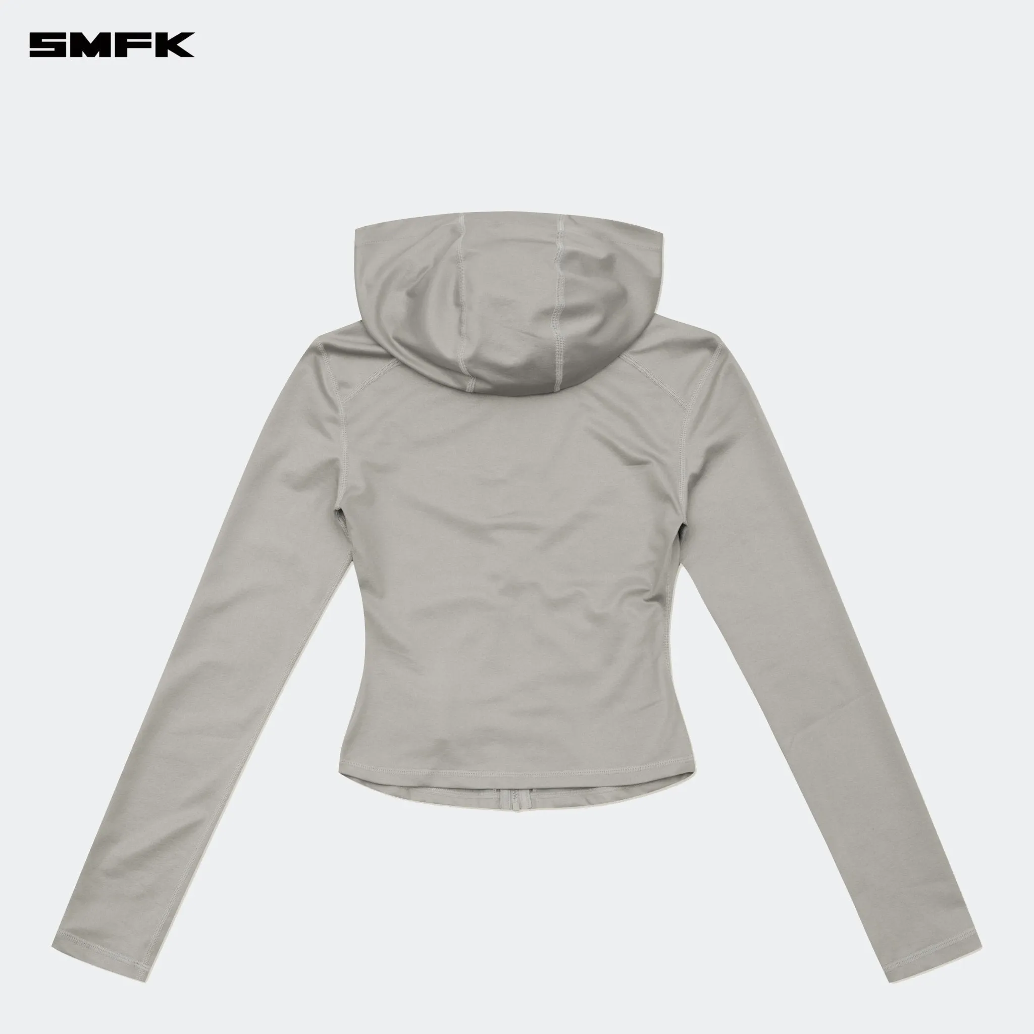 FUTURE Wave Elastic Training Hoodie Silver