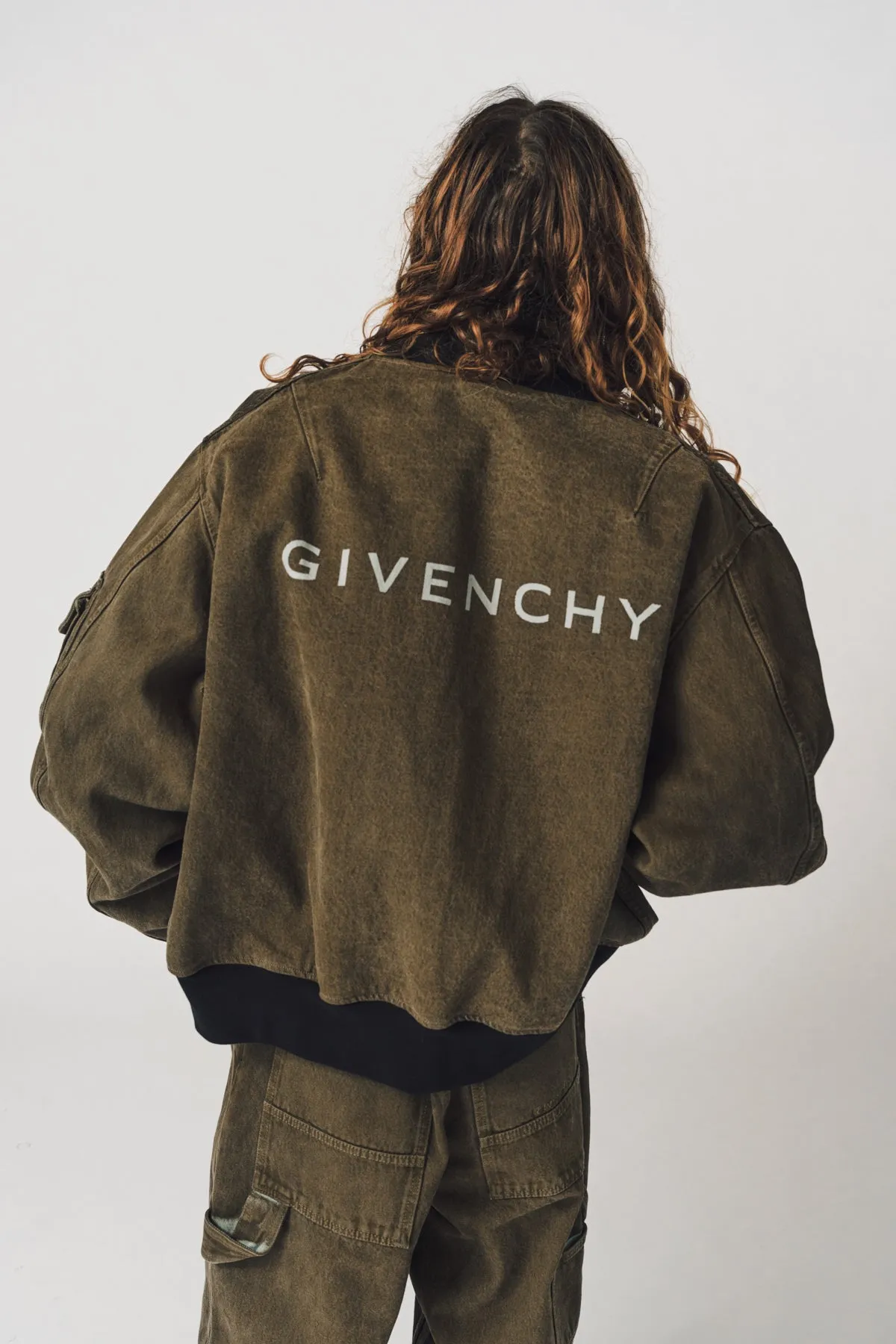 GIVENCHY | REVERSIBLE DENIM BOMBER JACKET