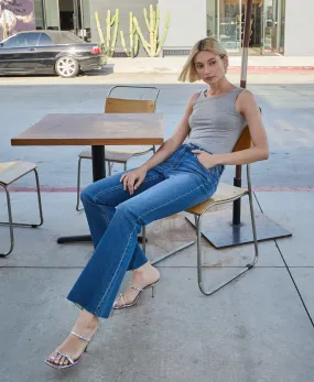 Hail - High Rise Relaxed Flare Jeans