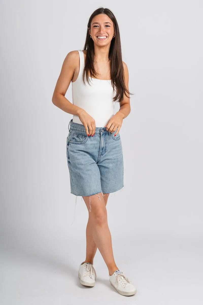 Hidden Alyx baggy shorts light blue