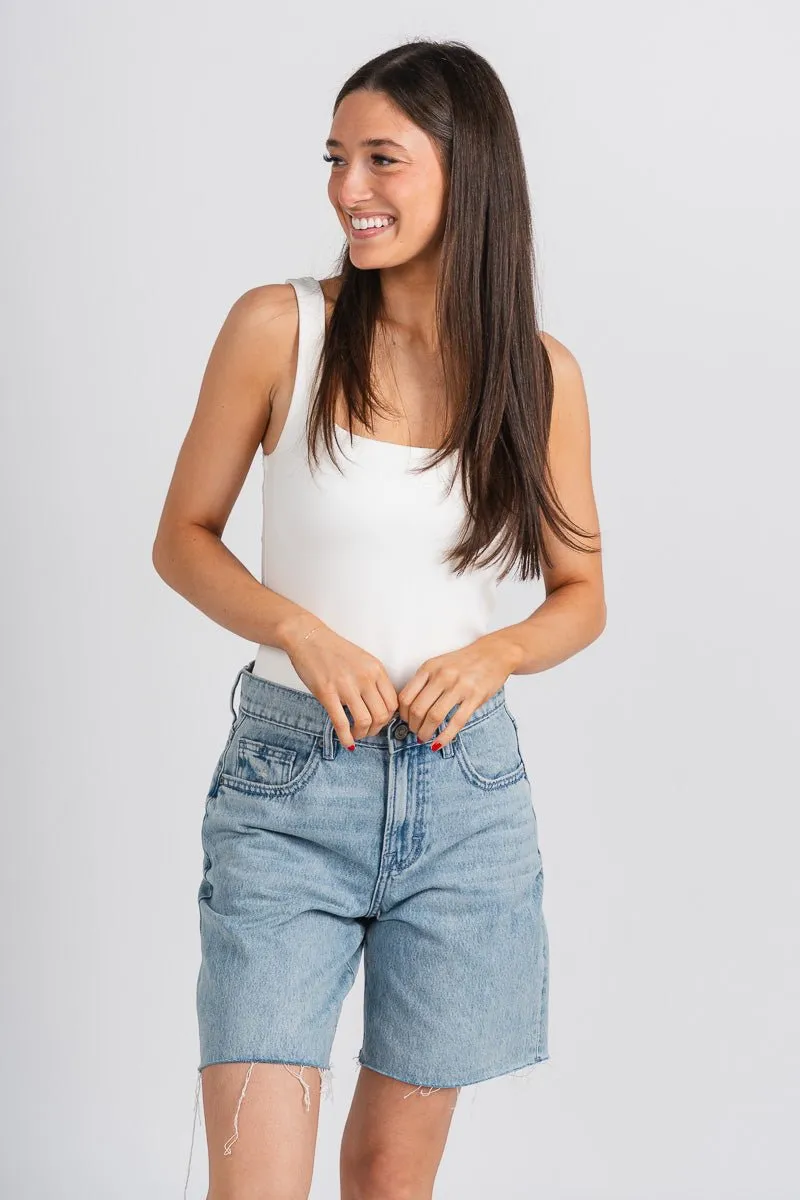 Hidden Alyx baggy shorts light blue