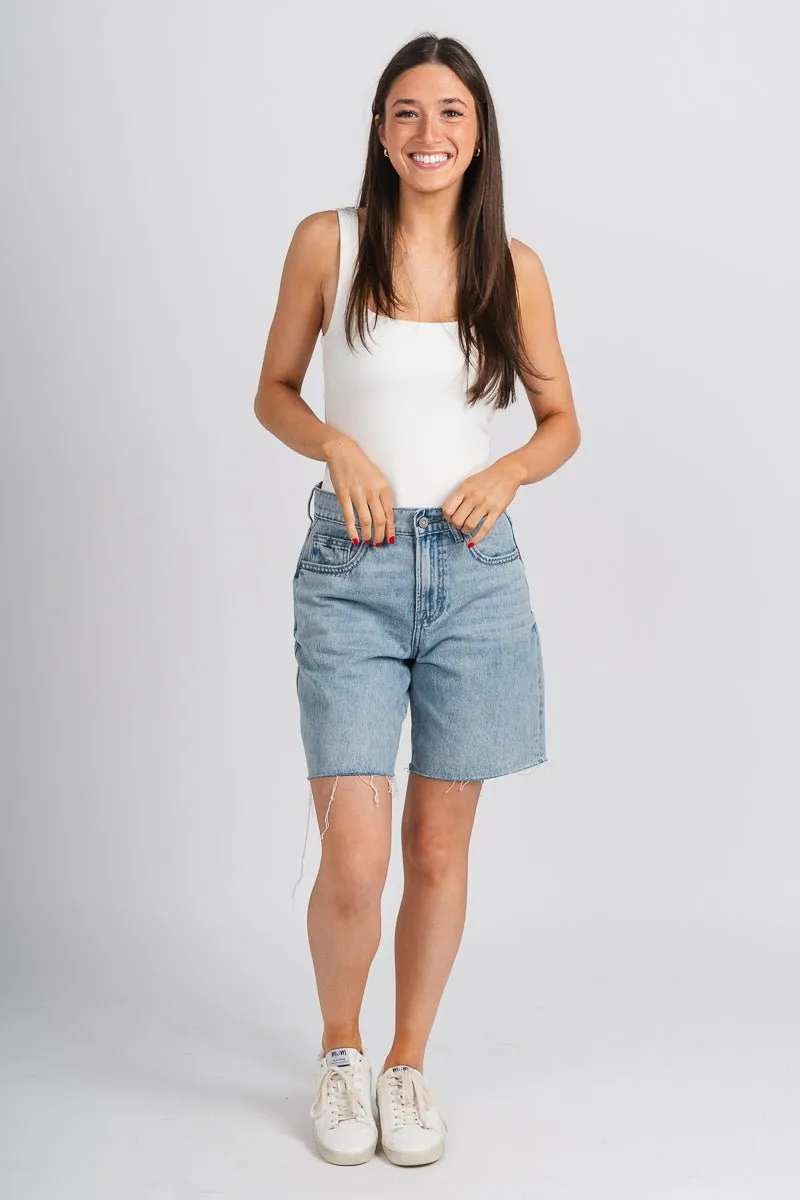 Hidden Alyx baggy shorts light blue