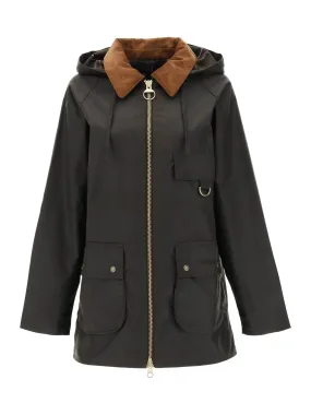 Highclere Hooded Waxed Jacket