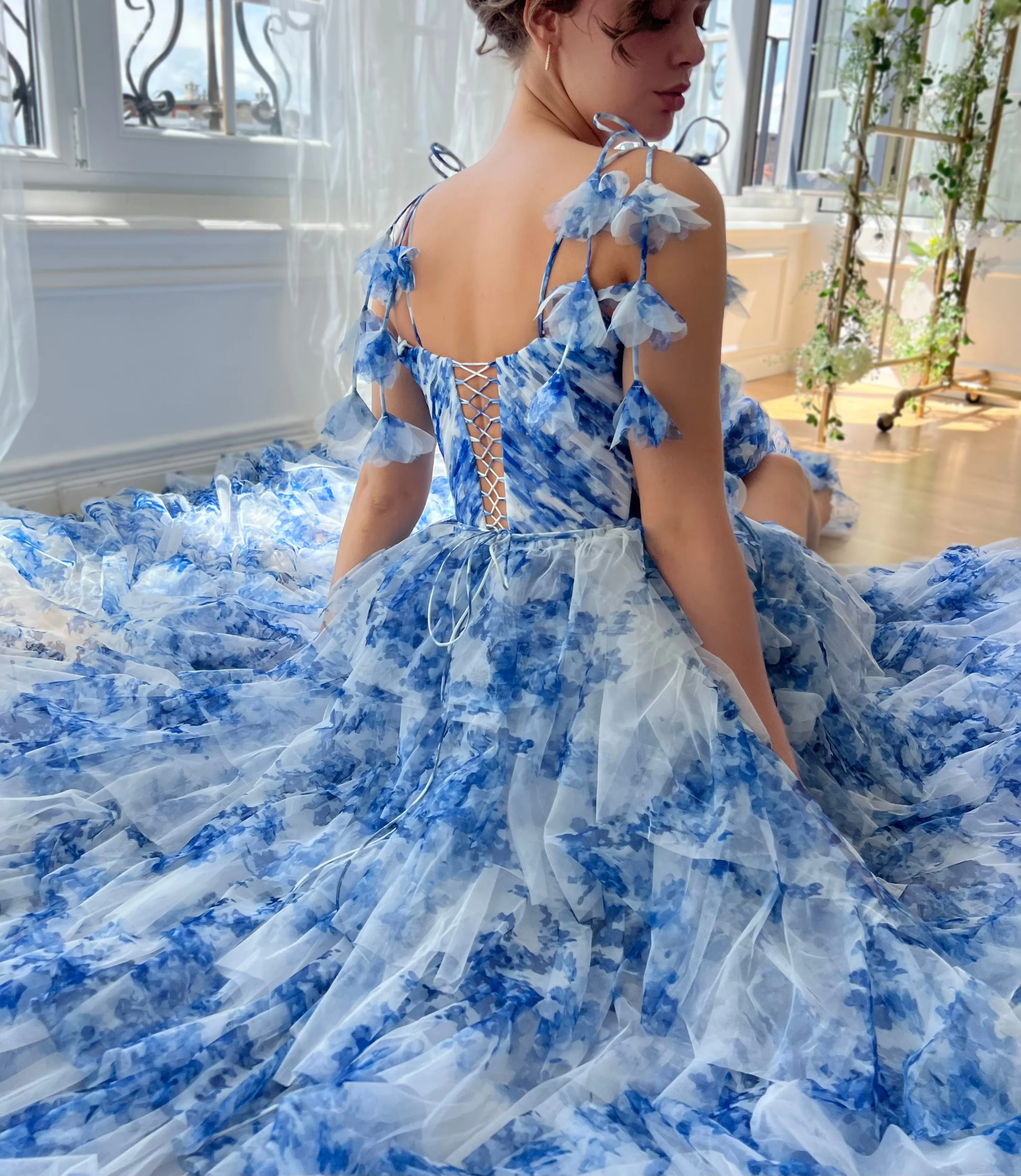 Indigo Sky Gown