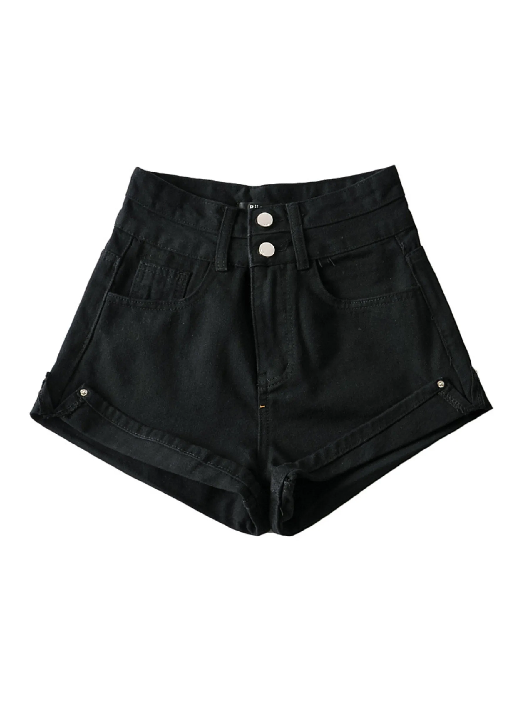 Jovi High Waist Denim Shorts