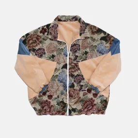 Le blouson rétro réversible fleuri - Petit Unisexe