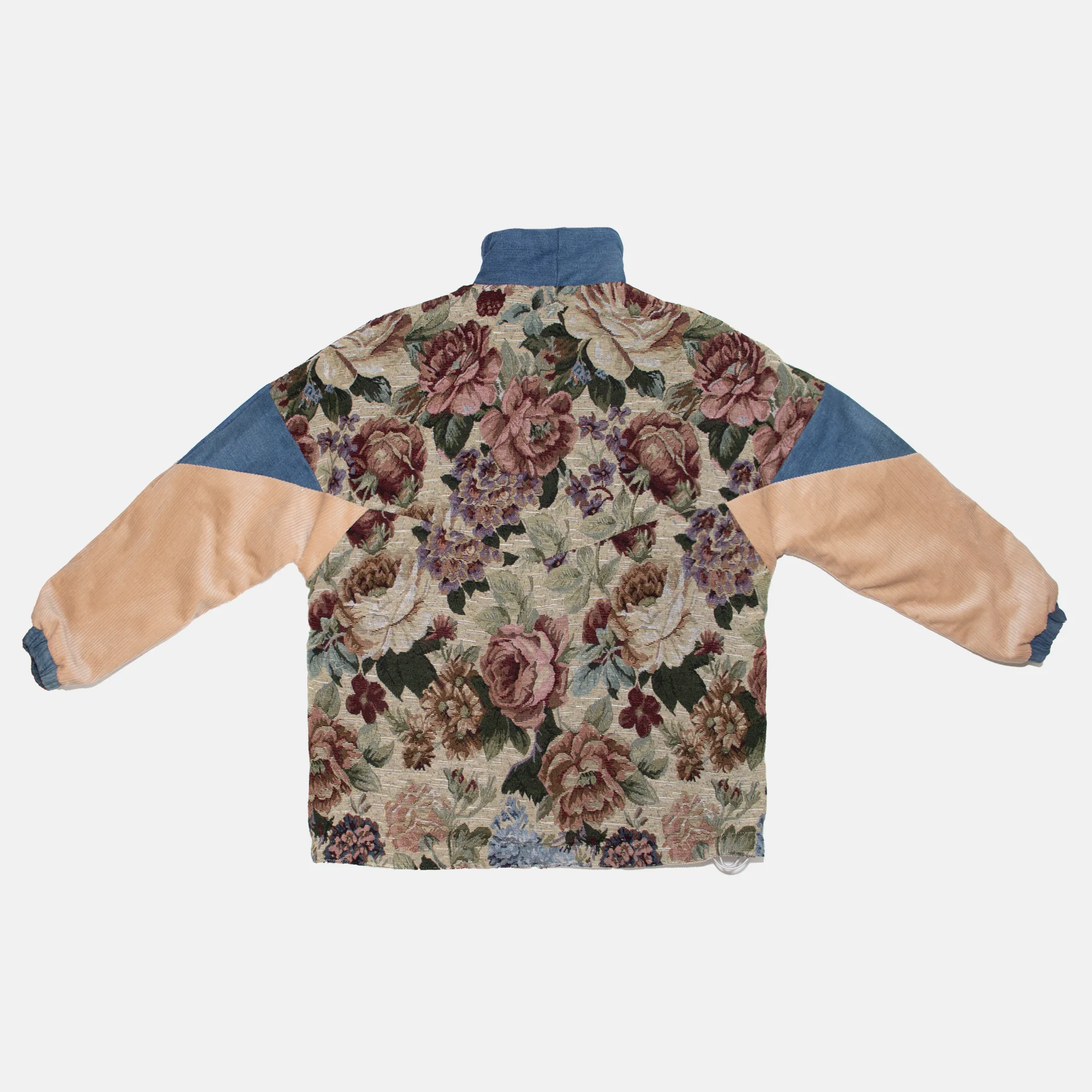 Le blouson rétro réversible fleuri - Petit Unisexe