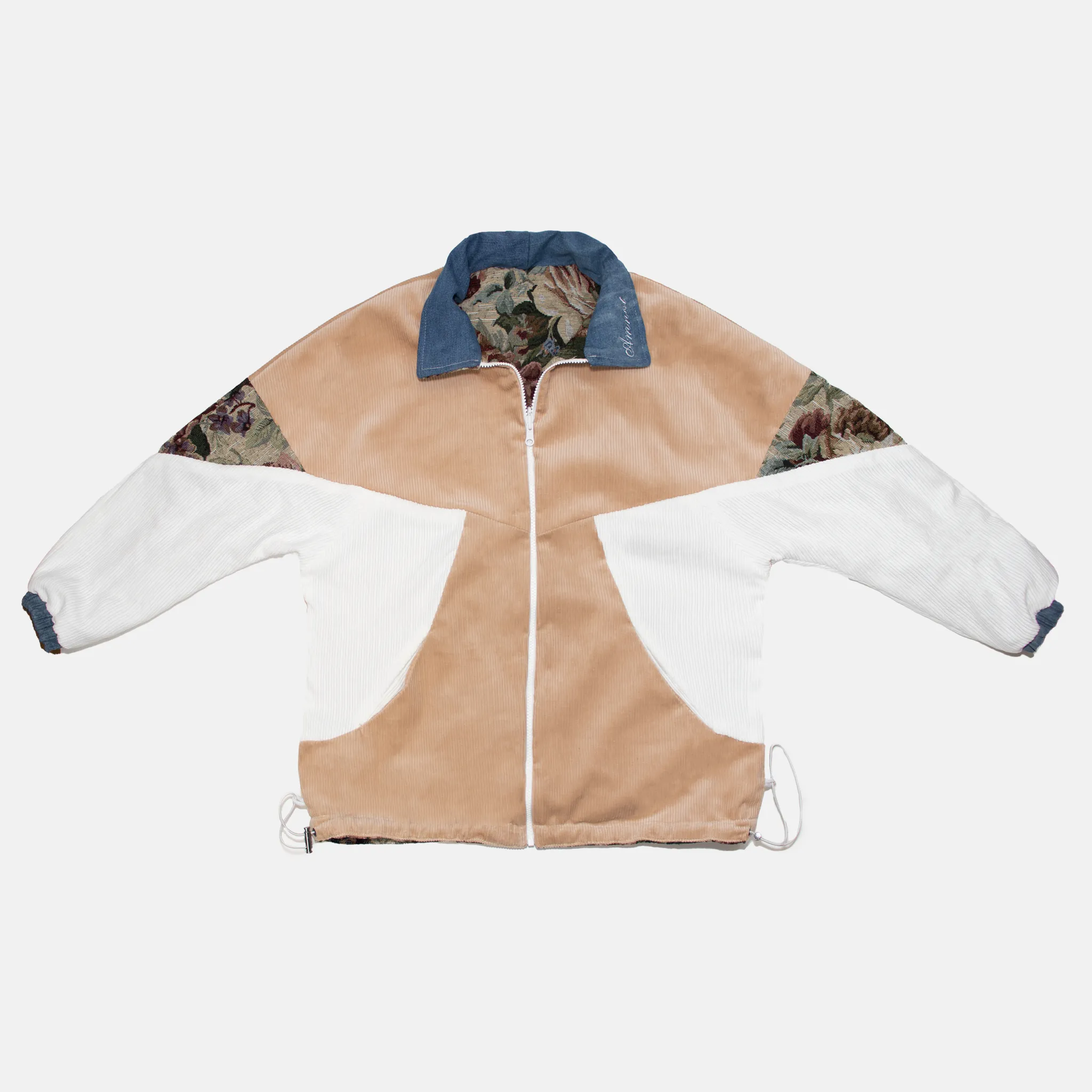 Le blouson rétro réversible fleuri - Petit Unisexe