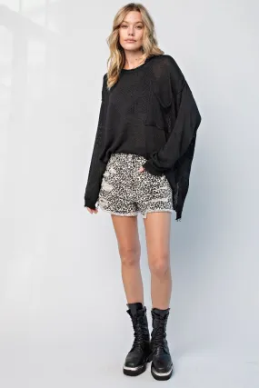 Liza Vintage Washed Shorts