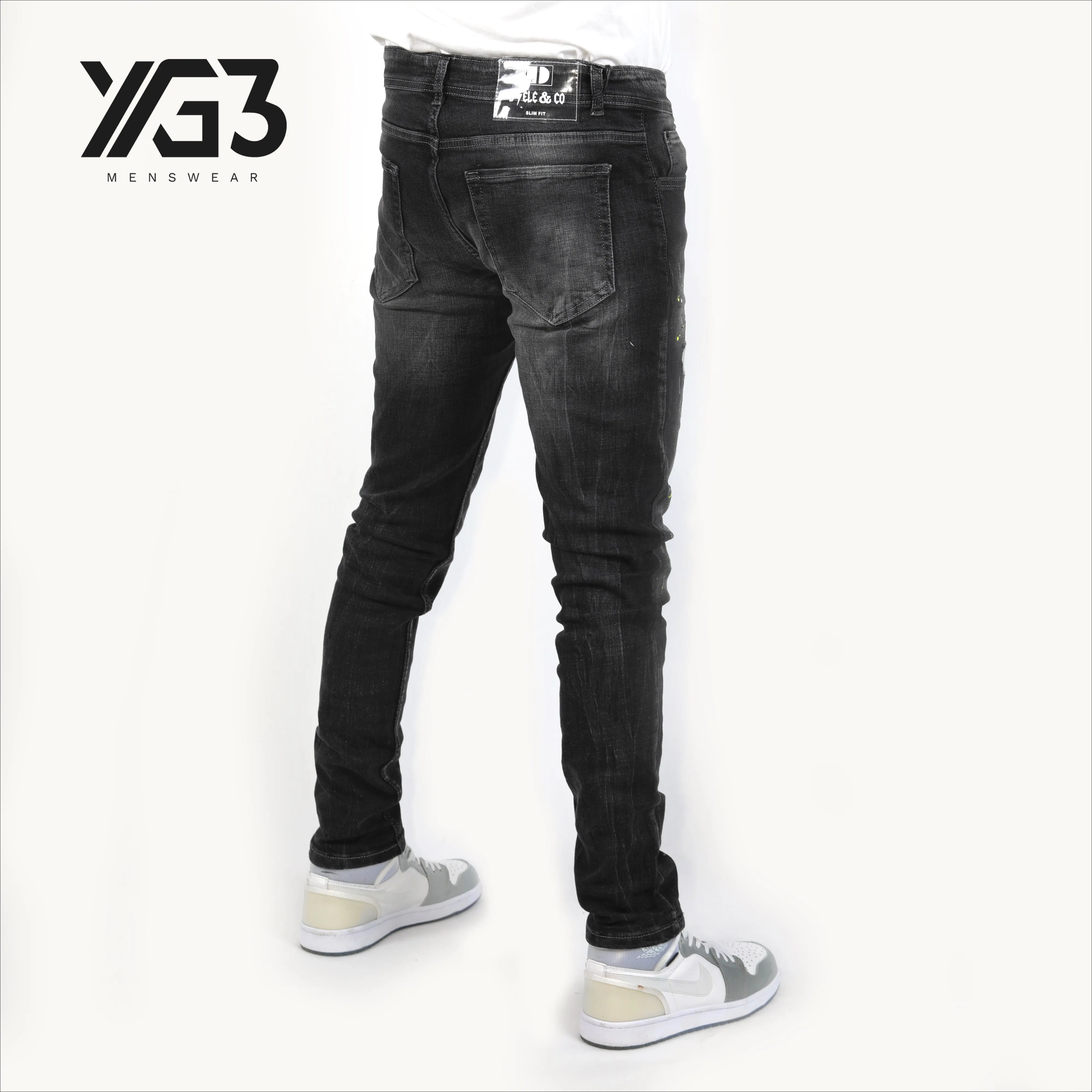 Mens jeans slim fit stretch N014 (H)