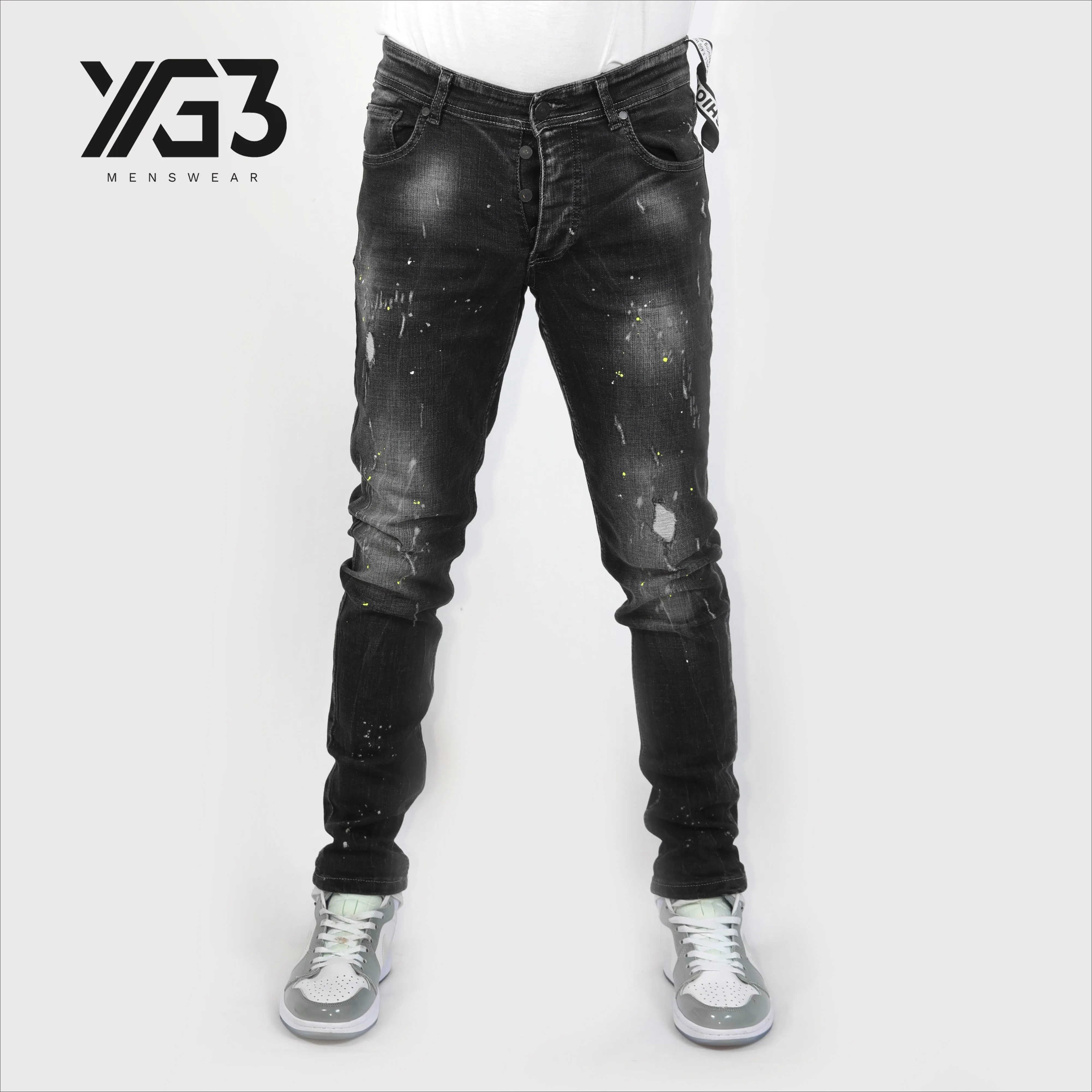 Mens jeans slim fit stretch N014 (H)