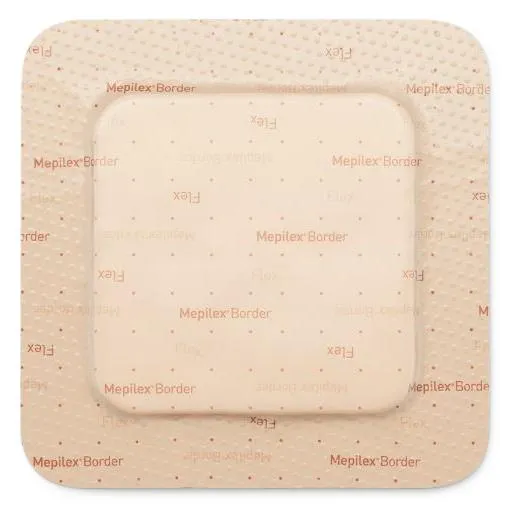 Mepilex Border Flex Self-Adherent Soft Silicone Foam Dressing
