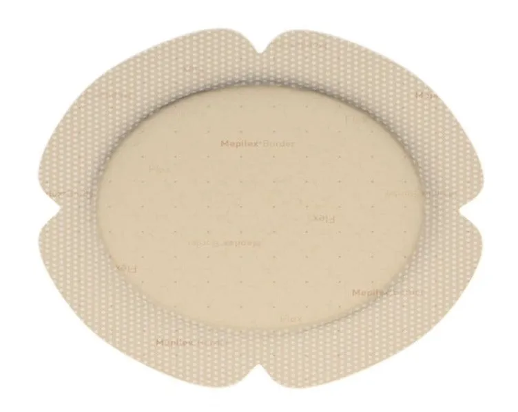 Mepilex Border Flex Self-Adherent Soft Silicone Foam Dressing