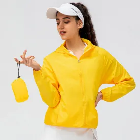 Moisture Wicking Hoodie Outdoor Sports Lightweight Breathable Jacket