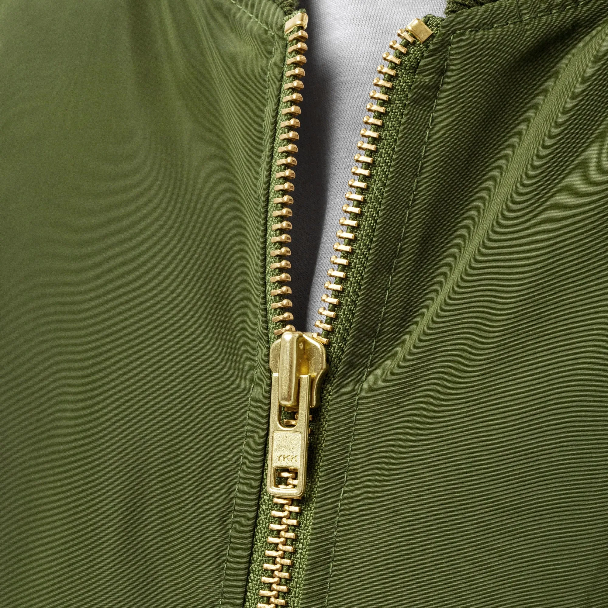 NEVER LOSE HOPE Premium Bomber Jacket - Army Green