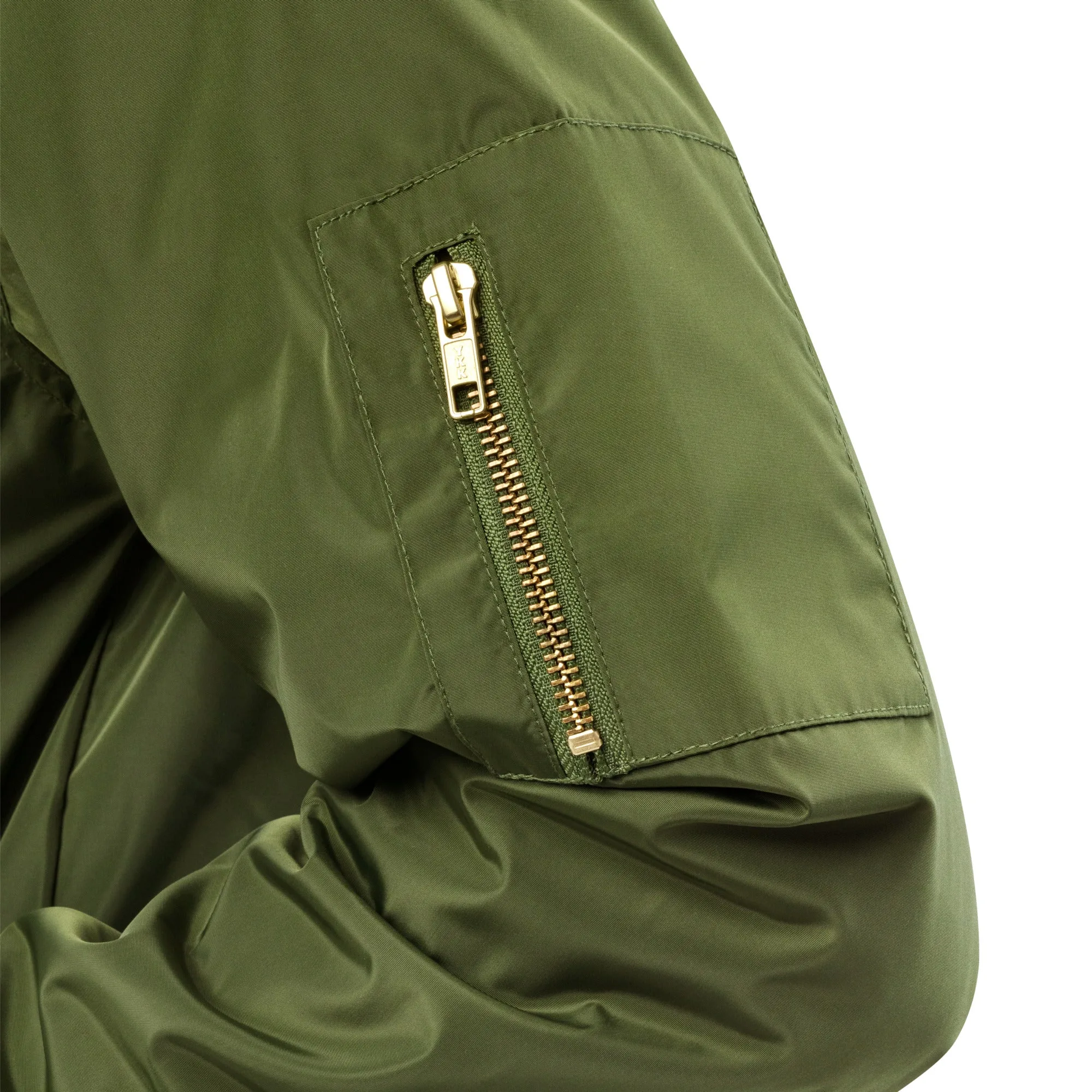 NEVER LOSE HOPE Premium Bomber Jacket - Army Green