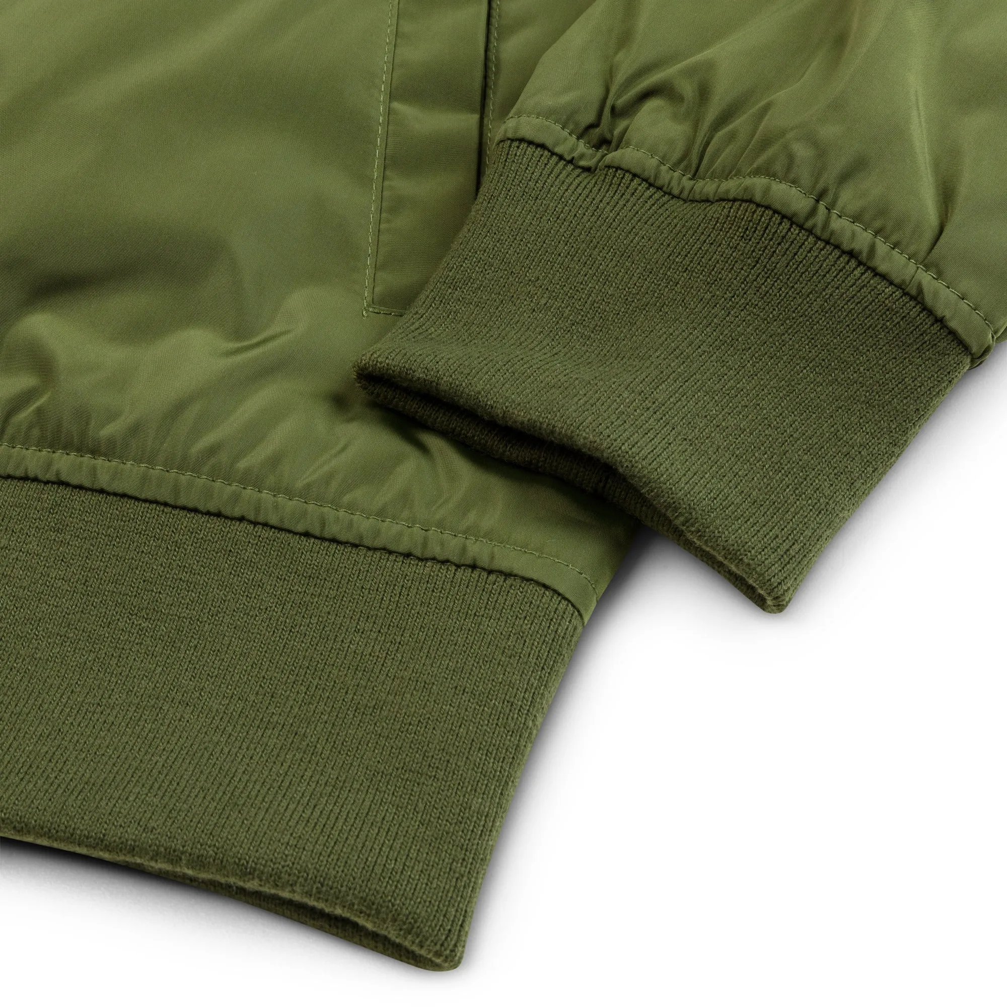 NEVER LOSE HOPE Premium Bomber Jacket - Army Green