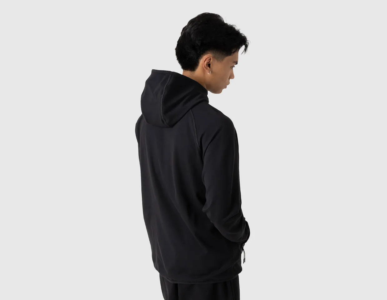 Nike Tech Lightweight Knit Full-Zip Hoodie Black / Black