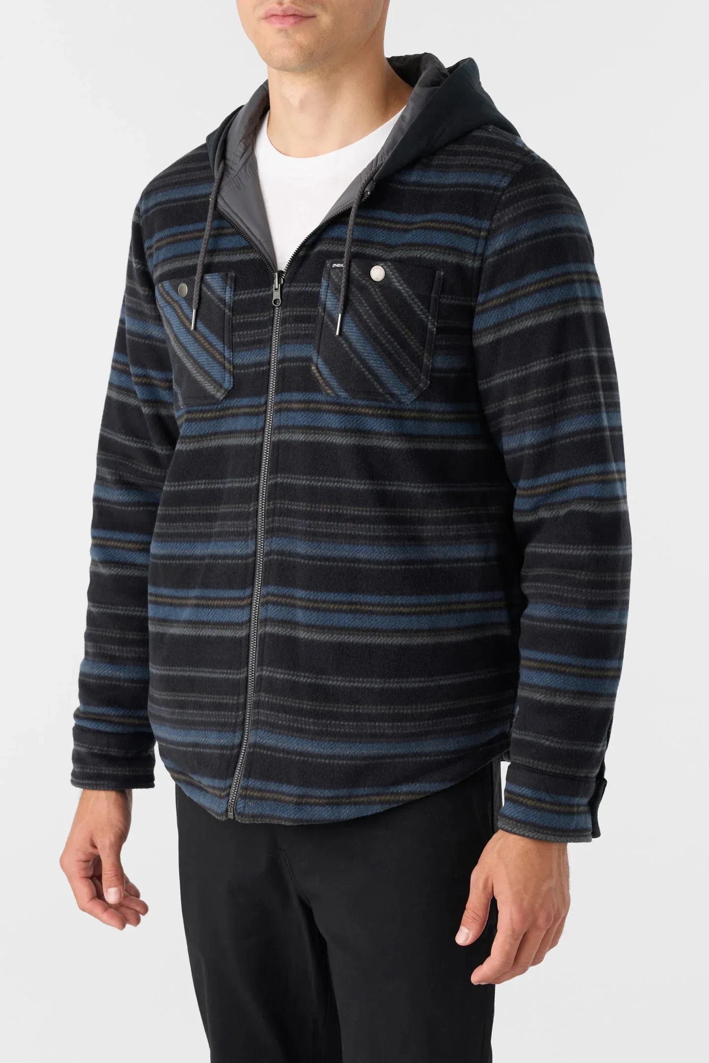 O'Neill Glacier Hood Reversible Superfleece Jacket