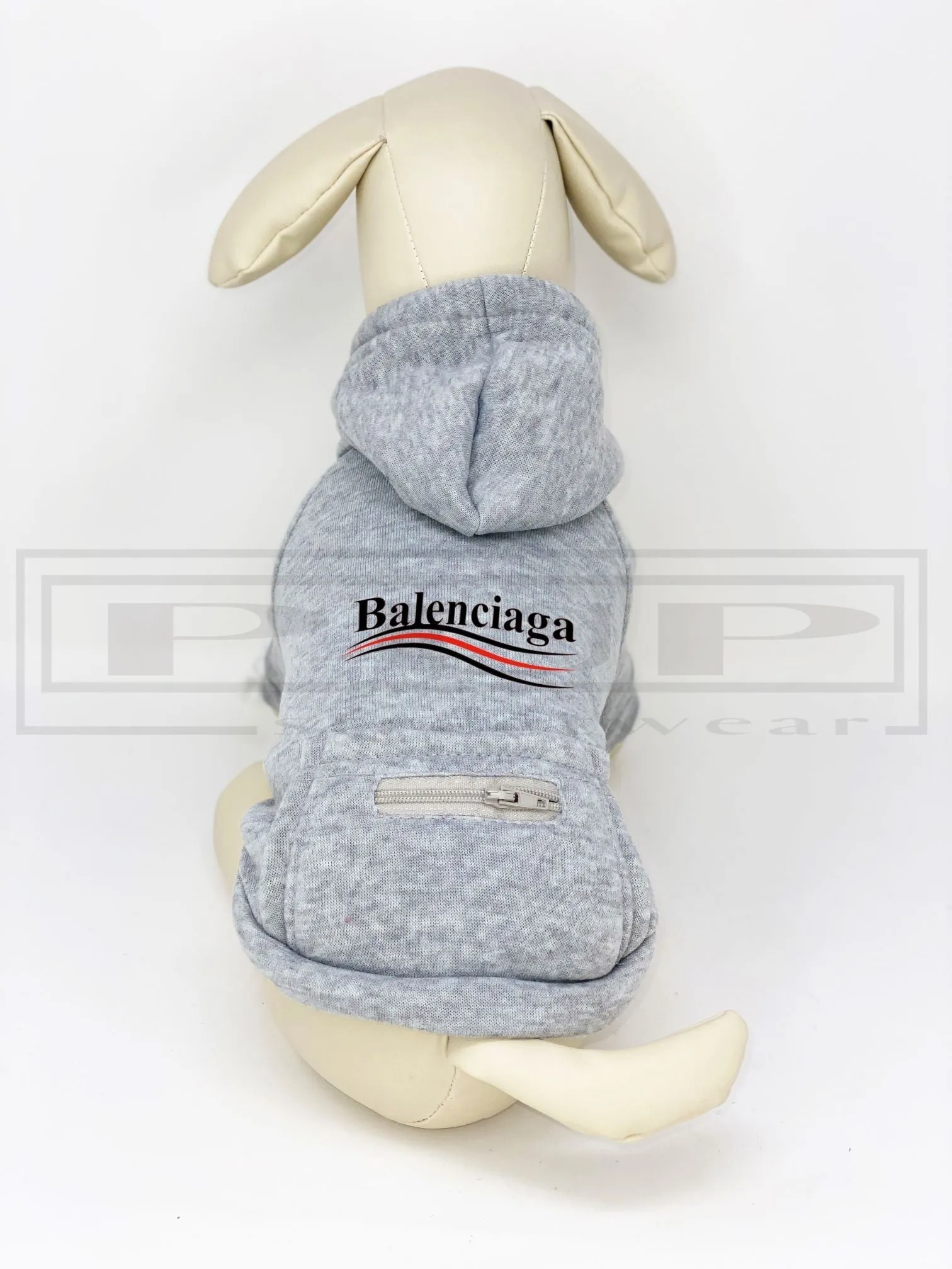 Pawlenciaga Bernie Zippered Pocket Hoodie (avail in other colours)